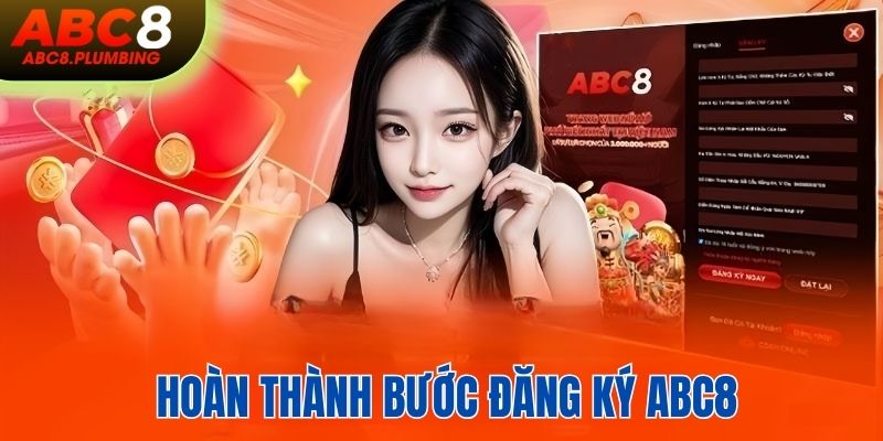 Hoàn thành bước đăng ký ABC8